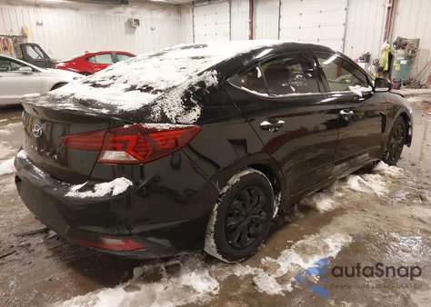 2019 Hyundai Elantra Se from USA, damaged, VIN KMHD74LF6KU797026